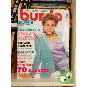 Burda magazin 1990/11 (szabásminta melléklettel)