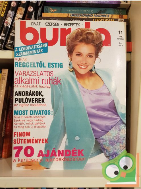 Burda magazin 1990/11 (szabásminta melléklettel)