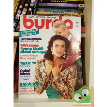 Burda magazin 1990/12 (szabásminta melléklettel)