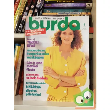 Burda magazin 1990/2 (szabásminta melléklettel)