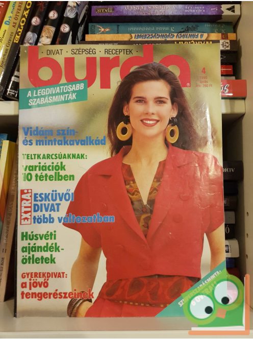 Burda magazin 1990/4 (szabásminta melléklettel)