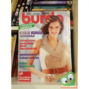 Burda magazin 1990/5 (szabásminta melléklettel)