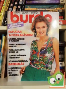 Burda magazin 1990/6 (szabásminta melléklettel)