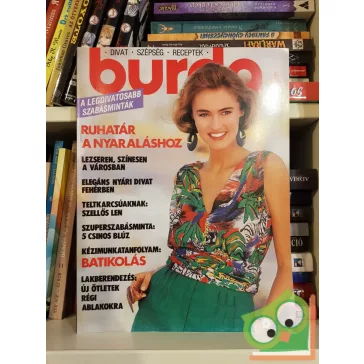 Burda magazin 1990/6 (szabásminta melléklettel)