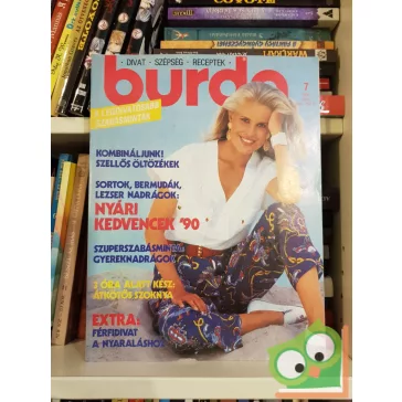 Burda magazin 1990/7 (szabásminta melléklettel)