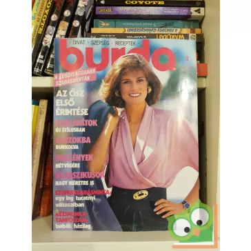 Burda magazin 1990/8 (szabásminta melléklettel)