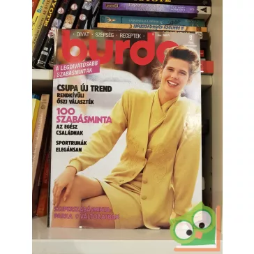 Burda magazin 1990/9 (szabásminta melléklettel)