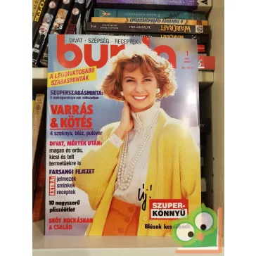 Burda magazin 1991/1 (szabásminta melléklettel)