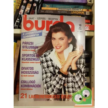Burda magazin 1991/10 (szabásminta melléklettel)