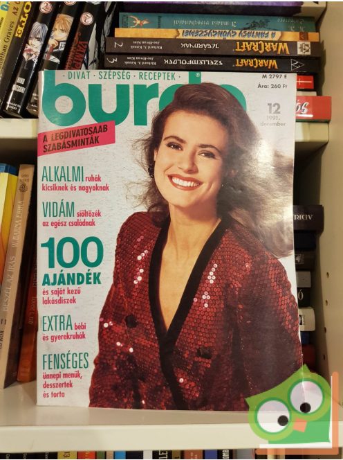 Burda magazin 1991/12 (szabásminta melléklettel)
