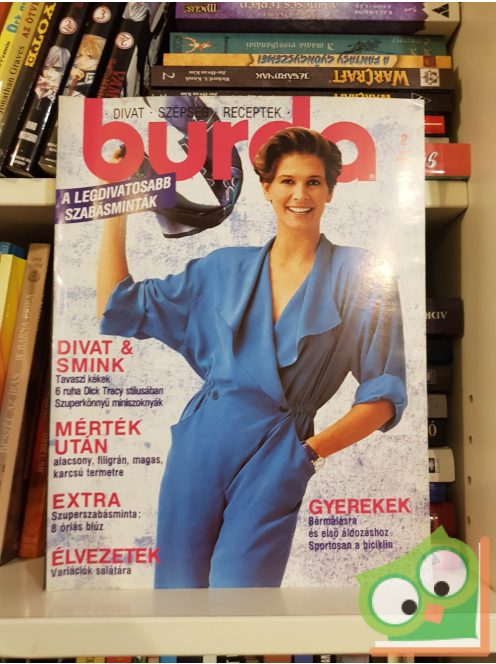 Burda magazin 1991/2 (szabásminta melléklettel)