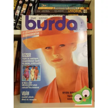Burda magazin 1991/7 (szabásminta melléklettel)