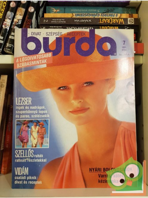 Burda magazin 1991/7 (szabásminta melléklettel)