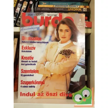 Burda magazin 1991/8 (szabásminta melléklettel)