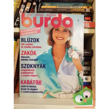 Burda magazin 1991/9 (szabásminta melléklettel)