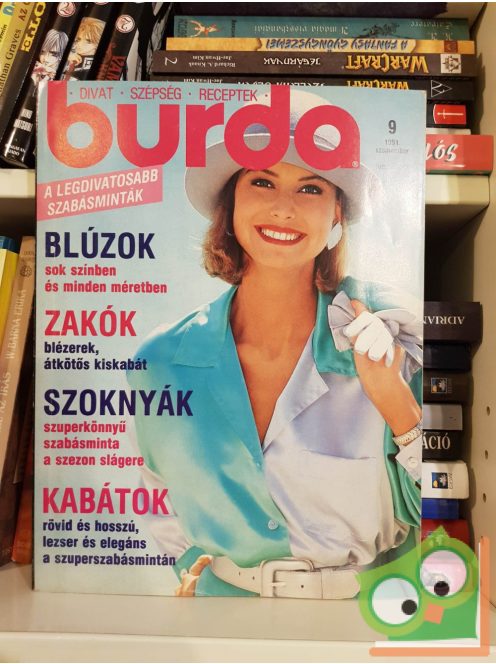 Burda magazin 1991/9 (szabásminta melléklettel)