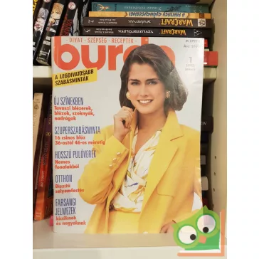 Burda magazin 1992/1 (szabásminta melléklettel)
