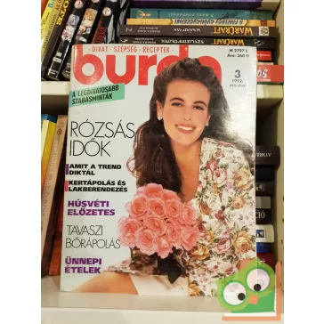 Burda magazin 1992/3 (szabásminta melléklettel)