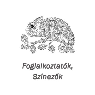 Foglalkoztatók, szinezők