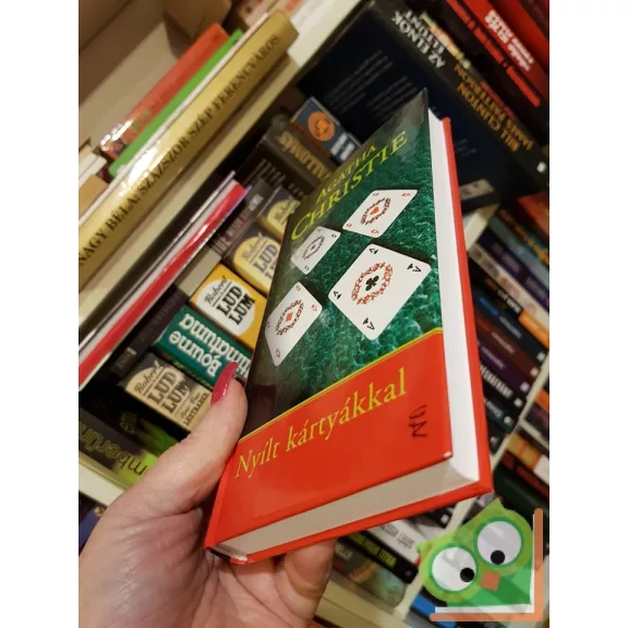 Agatha Christie: Nyílt kártyákkal  (Hercule Poirot 15.) (Battle főfelügyelő 3.) (Race ezredes 2.) (Ariadne Oliver 2.) (ritka kiadás) (keménytáblás)