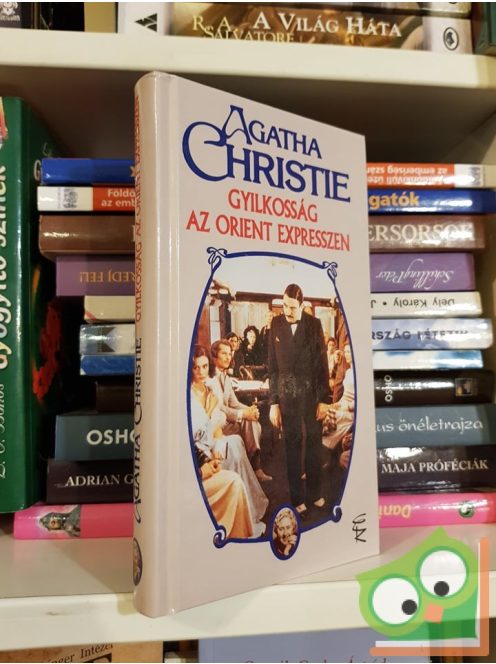 Agatha Christie: Gyilkosság az Orient expresszen (Hercule Poirot 10.) (ritka kiadás) (keménytáblás)
