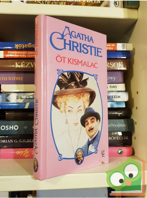 Agatha Christie: Öt kismalac (Hercule Poirot 24.) (ritka kiadás) (keménytáblás)
