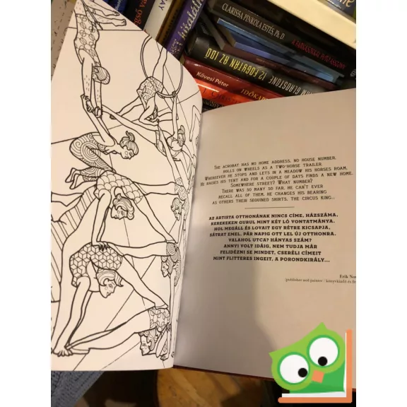 Berczi Dóra, Jakócs Dorottya: Cirkusz (felnőtt színező)