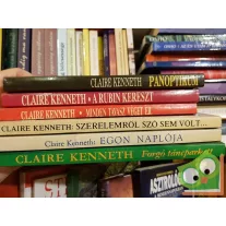 6 darabos Claire Kenneth könyvcsomag