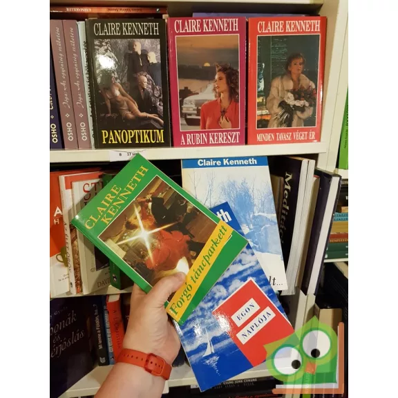 6 darabos Claire Kenneth könyvcsomag