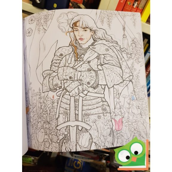  George R. R. Martin's Official A Game of Thrones Colouring Book (Ritka)