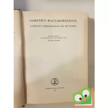   Comenius Magyarországon | COMENIUS SÁROSPATAKON ÍRT MŰVEIBŐL