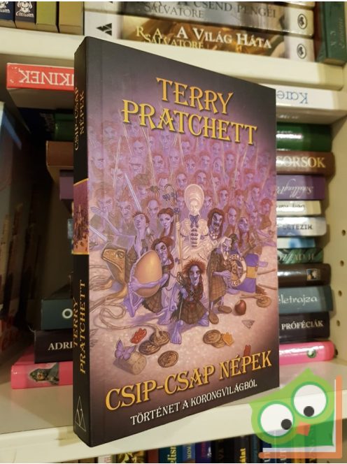 Terry Pratchett: Csip-csap népek (Korongvilág 30.) (Sajogi Stefánia 1.) (ritka)