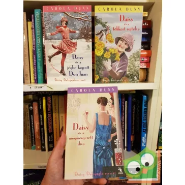 Carola Dunn: Daisy Dalrymple könyvcsomag (3 kötet együtt)