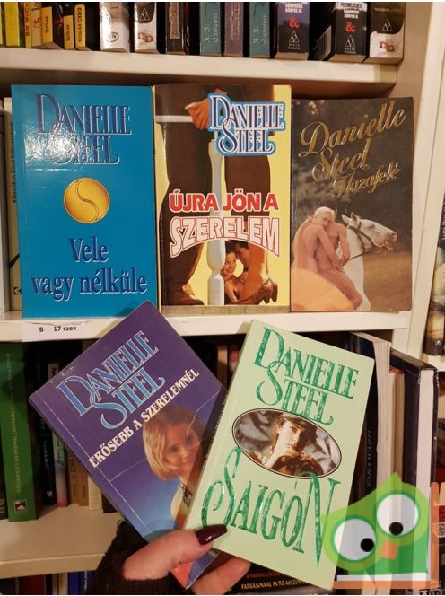 Danielle Steel könyvcsomag, 5 db