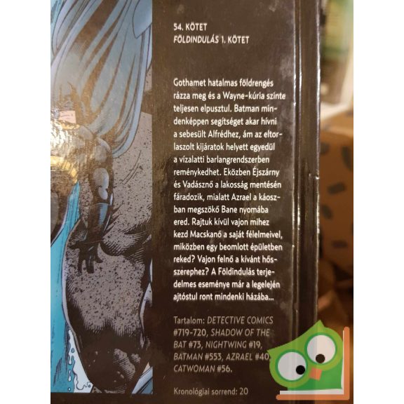 DC A legendás Batman 54 - Földindulás 1. (ritka)