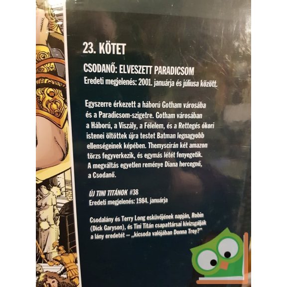 DC 23. Csodanő - Elveszett paradicsom