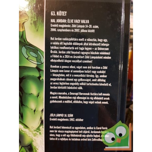 DC 63. Zöld Lámpás - Hal Jordan: Élve vagy halva