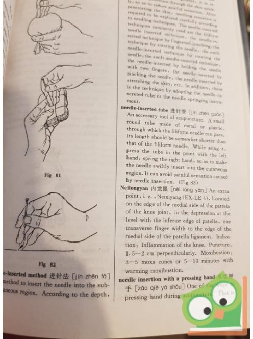 Shuai Xuezhong, Cheng Zhiming: Dictionary of Acupuncture and Moxibustion (ritka)