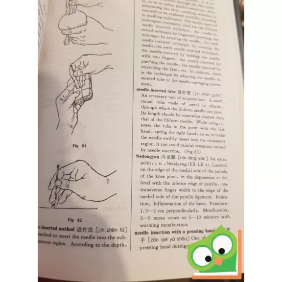 Shuai Xuezhong, Cheng Zhiming: Dictionary of Acupuncture and Moxibustion (ritka)