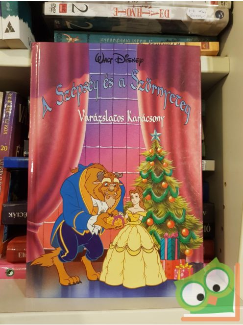 Walt Disney - A Szépség és a Szörnyeteg - Varázslatos Karácsony (Disney Könyvklub) (ritka)