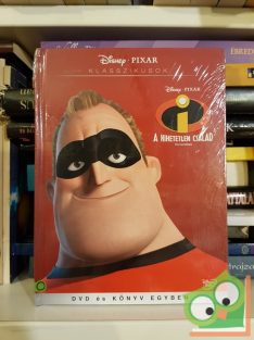   Disney Pixar Klasszikusok: A hihetetlen család - Digibook (Könyv+DVD)  Fóliás, új!