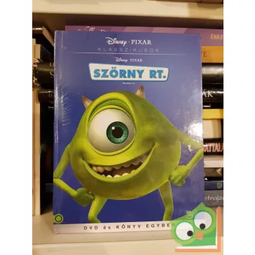   Disney Pixar Klasszikusok: Szörny Rt. - Digibook (könyv+DVD)  - Fóliás, új!  (Ritka!)