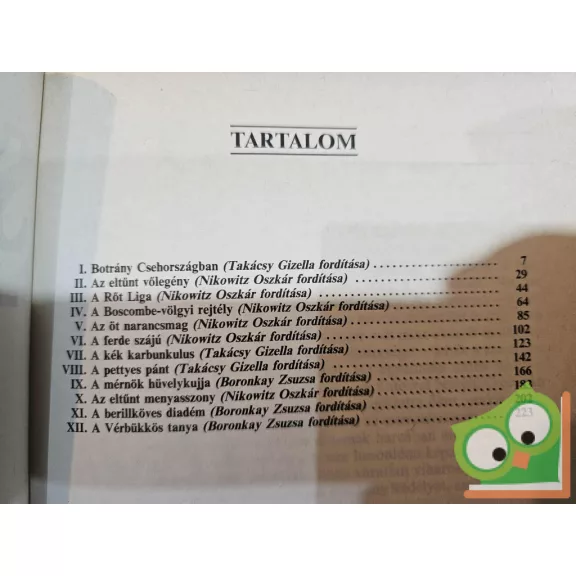 Arthur Conan Doyle: Sherlock Holmes kalandjai (Sherlock Holmes történetei 3.)