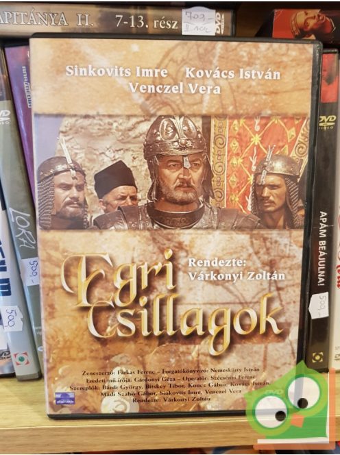 Sinkovits Imre, Kovács István, Venczel Vera: Egri Csillagok (DVD)