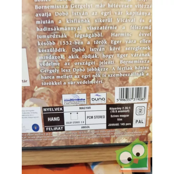 Sinkovits Imre, Kovács István, Venczel Vera: Egri Csillagok (DVD)