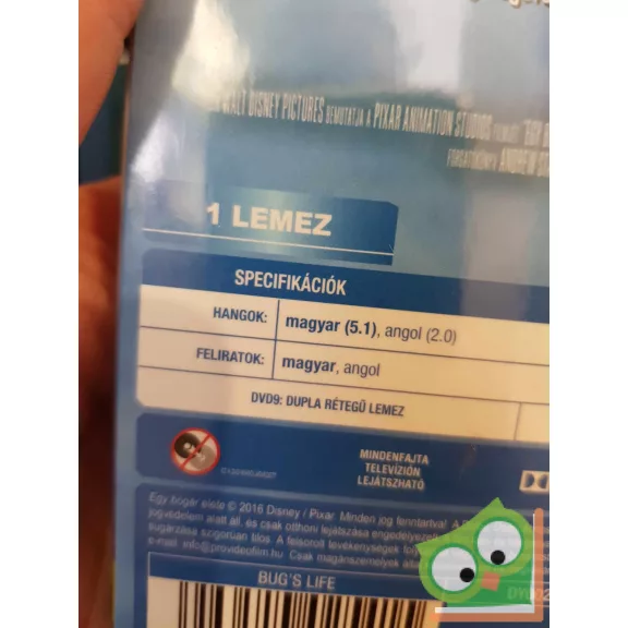 Egy bogár élete (DVD) (újszerű) (fóliás)