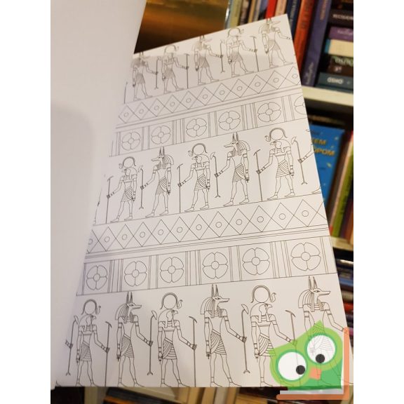 Egyiptomi motívumok (felnőtt színező)