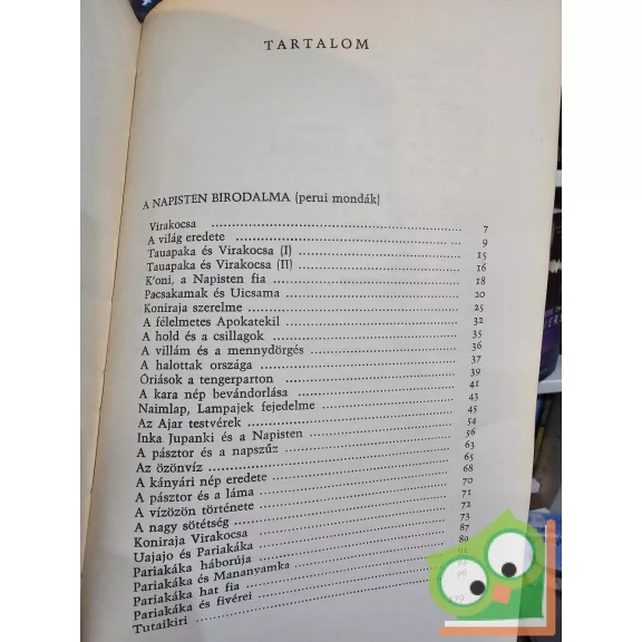 Boglár Lajos (szerk.): Eldorádó (Népek meséi )