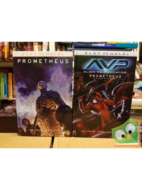Aliens, Predator, Prometheus - Élet és halál képregénysorozat díszdobozban