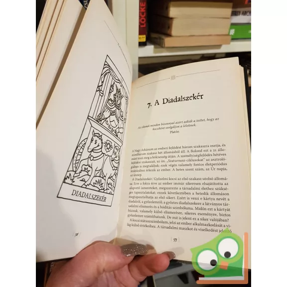 Szabó Mária: Életállomásaink a Tarot-ban (kártyával) (ritka)